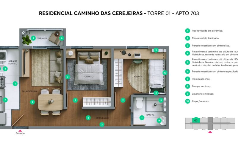 CAMINHO DAS CEREJEIRAS 15