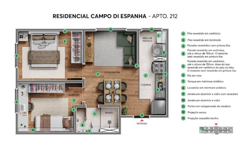 CAMPO DI ESPANHA 12