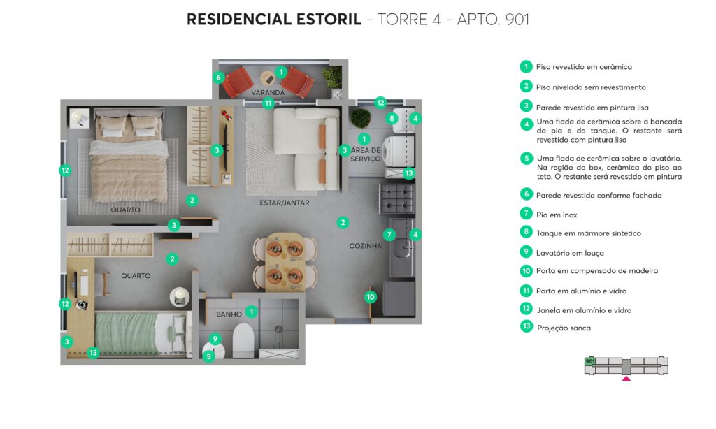 Residencial Estoril — imagem 13