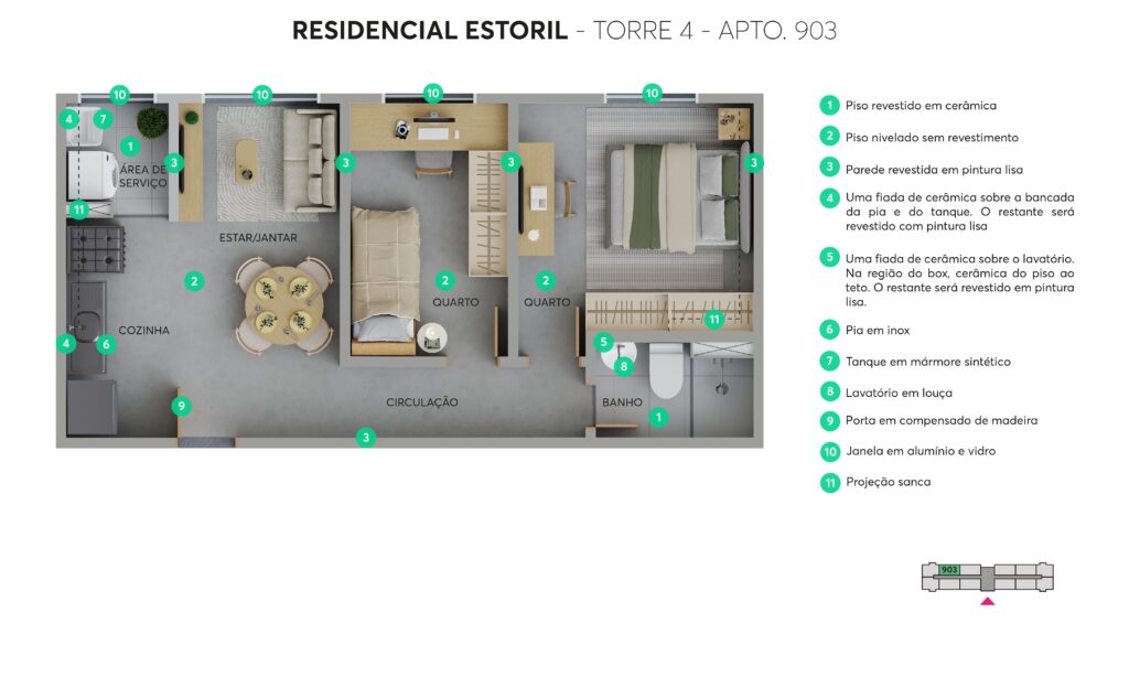 Residencial Estoril — imagem 14