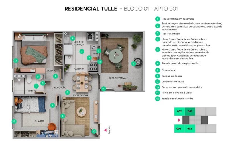 RESIDENCIAL TULLE 12